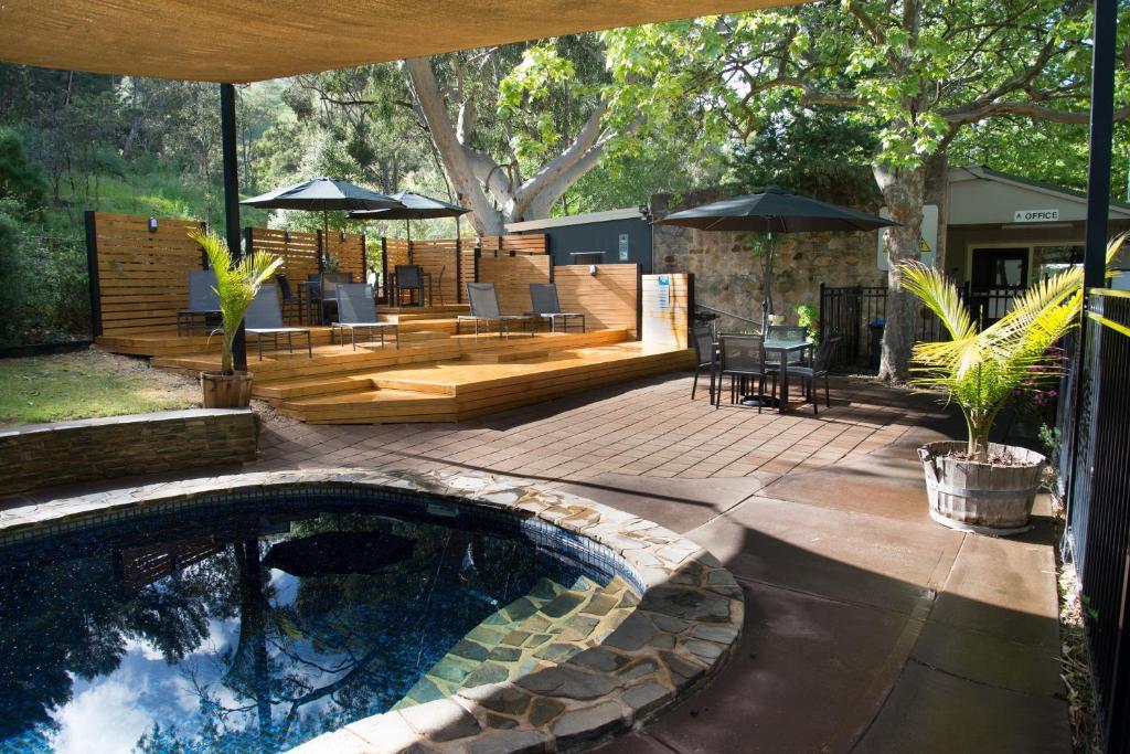 Adelaide Brownhill Creek Tourist Park Hotell Exteriör bild